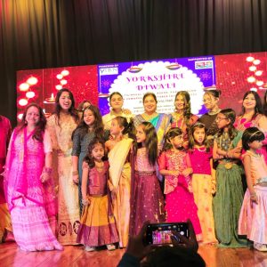 2024 Diwali Fashion Show Team On the Stage - YIBN