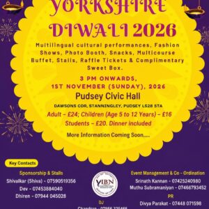 YIBN Diwali Show 2026 Flyer - YIBN